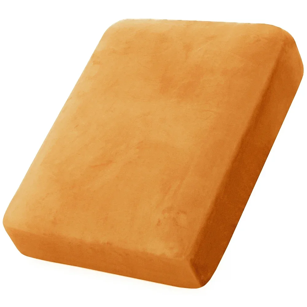 Samt-Sofa-Kissenbezüge für Wohnzimmer, Plüsch-Sofa-Sitzbezug, weiche Stretch-Sofas, Couch-Schonbezug, Möbelschutz – Detail 16