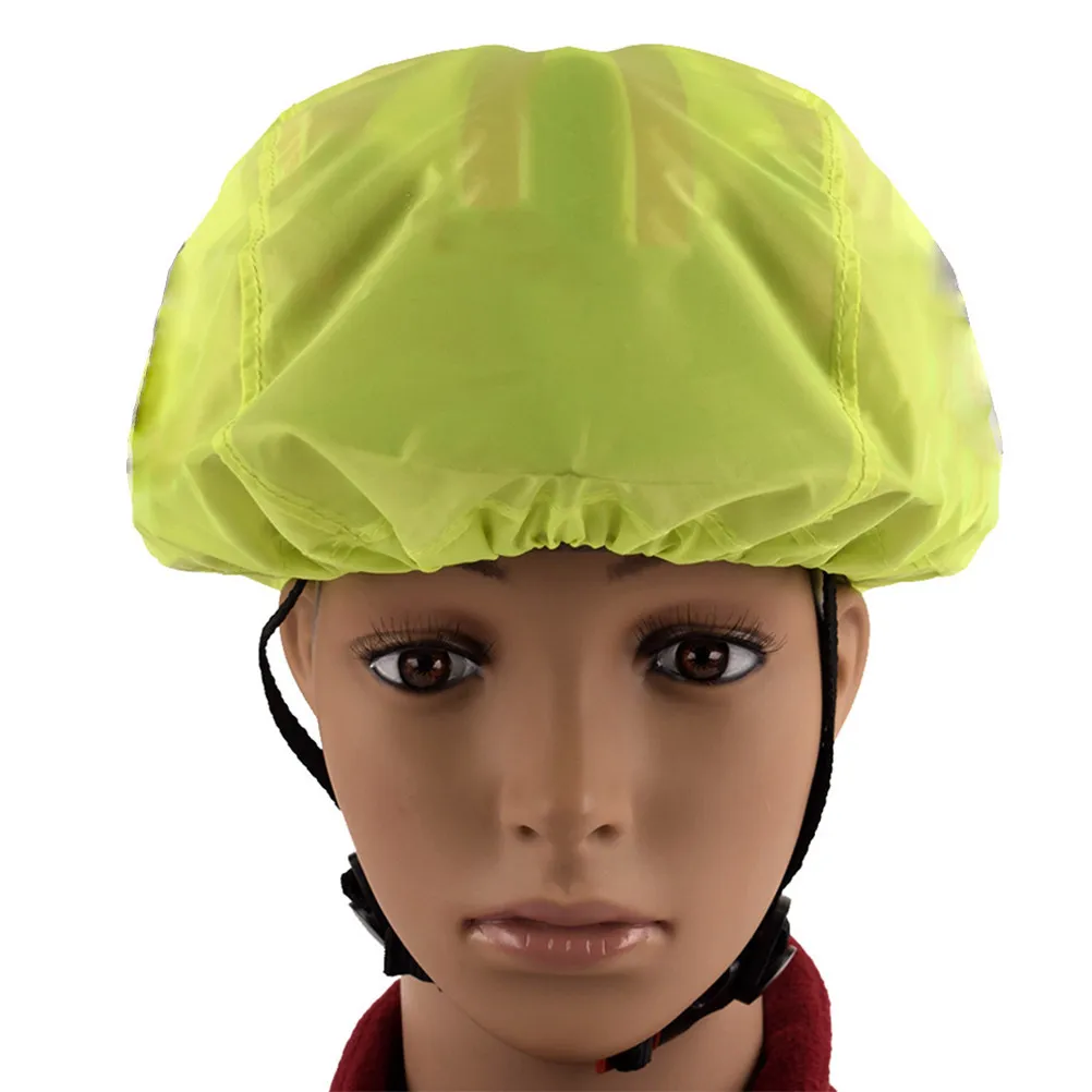 

2Pcs Waterproof Bike Cover Reflective Cycling Rainproof Snowproof Breathable Bicycle Rain Cover Fluorescent Green