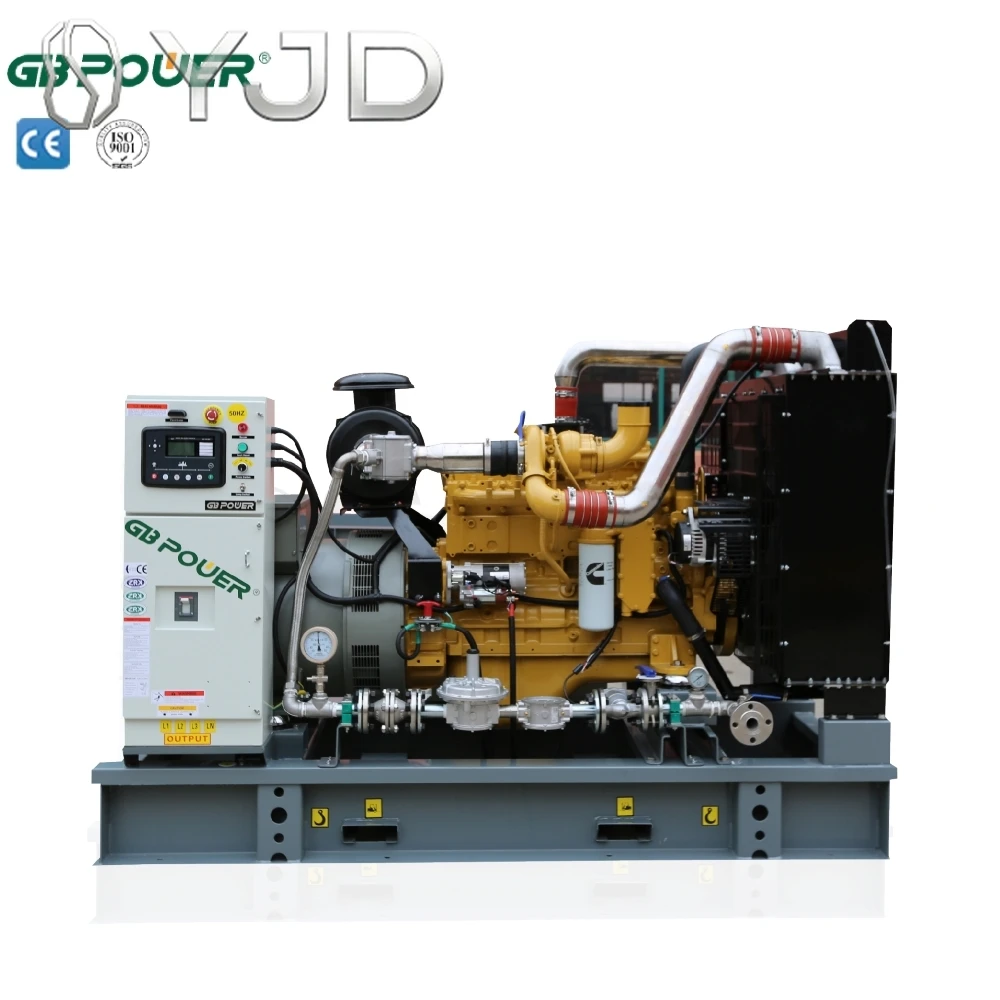 Super Silent Three Phase 80KW/100KVA Natural Gas Generator with Remote Start GB5.9-GN Engine UCI 274C14 for Hospital Use