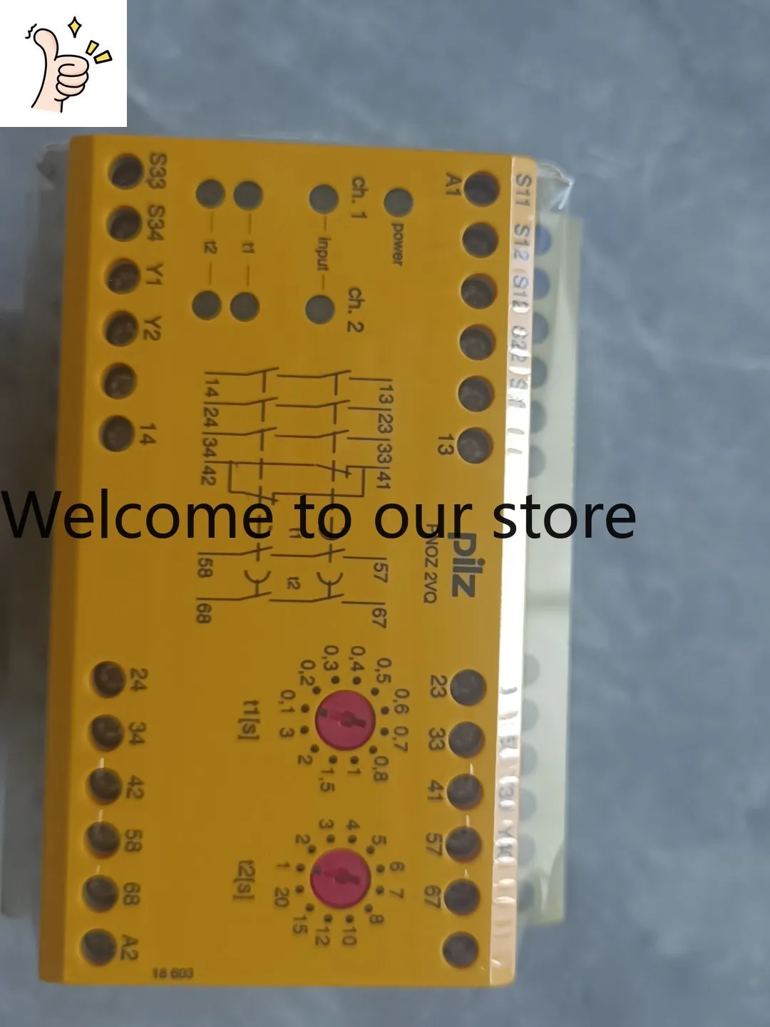 Pilz 2VQ 774013 Safety Relay, New Original Method