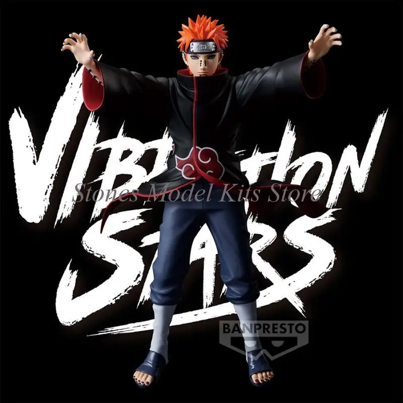 In stock Bandai original Naruto Payne anime character vibration star pain action figure model toy ornament collection gift