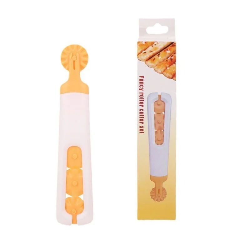 أداة الخبز البلاستيكية سحب صافي عجلة البيتزا المعجنات شعرية الأسطوانة القاطع للعجين كوكي فطيرة الحرفية اكسسوارات المطبخ