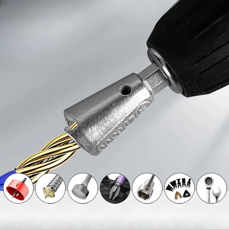 For quick twisters, electrical tools, twisters for drill drives, twisters cable units, multi-function tools, wire twisting tools