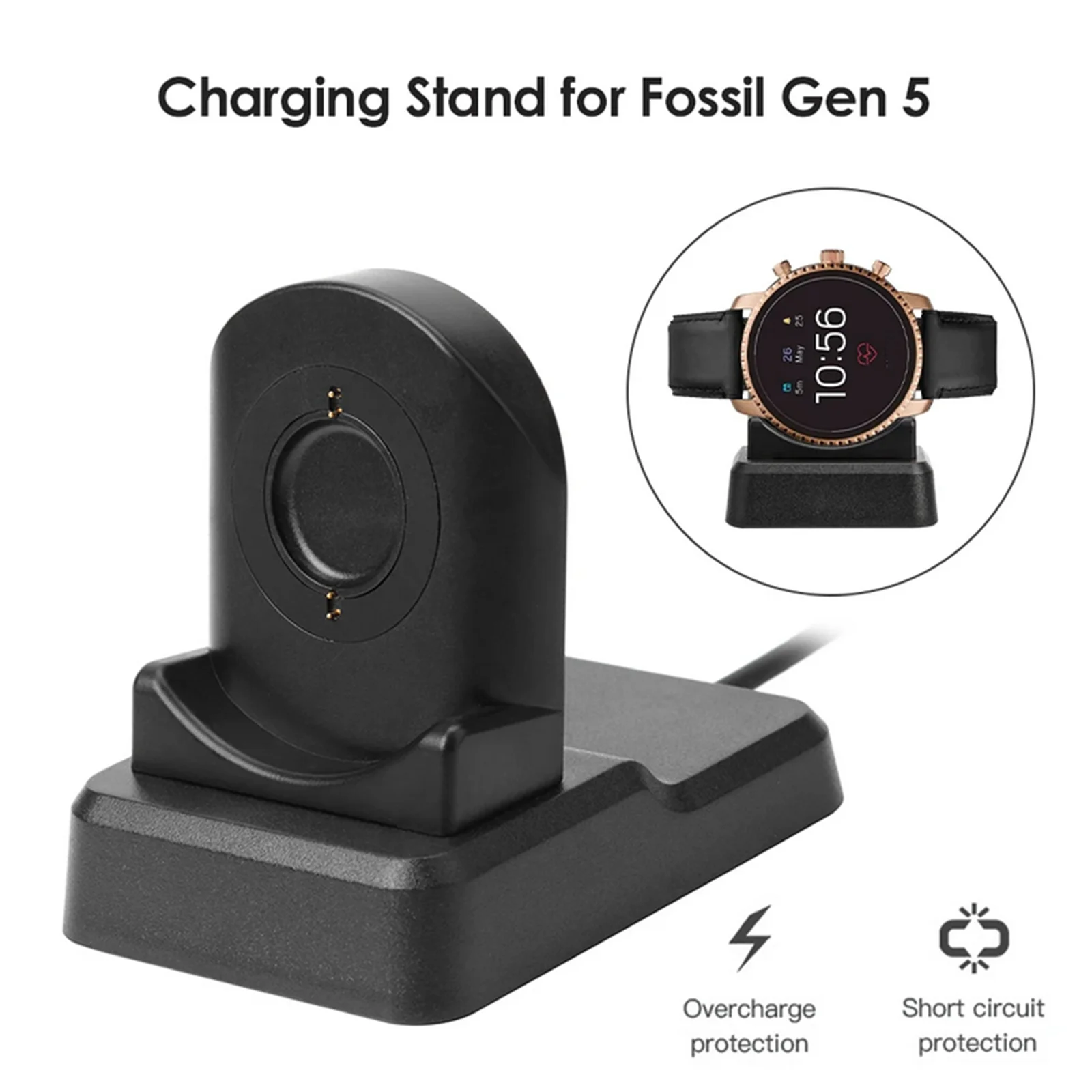 USB-кабель для зарядки часов 1 – обзор и цена Fossil Watches Smartwatch Gen 4