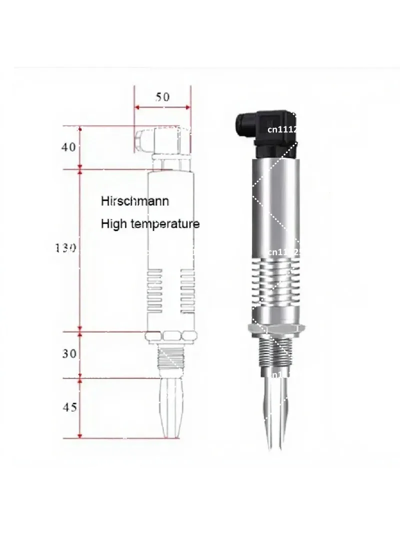 Compact Anti-Static High Temperature Vibration Fork Liquid Level Switch Mini Water Sensor