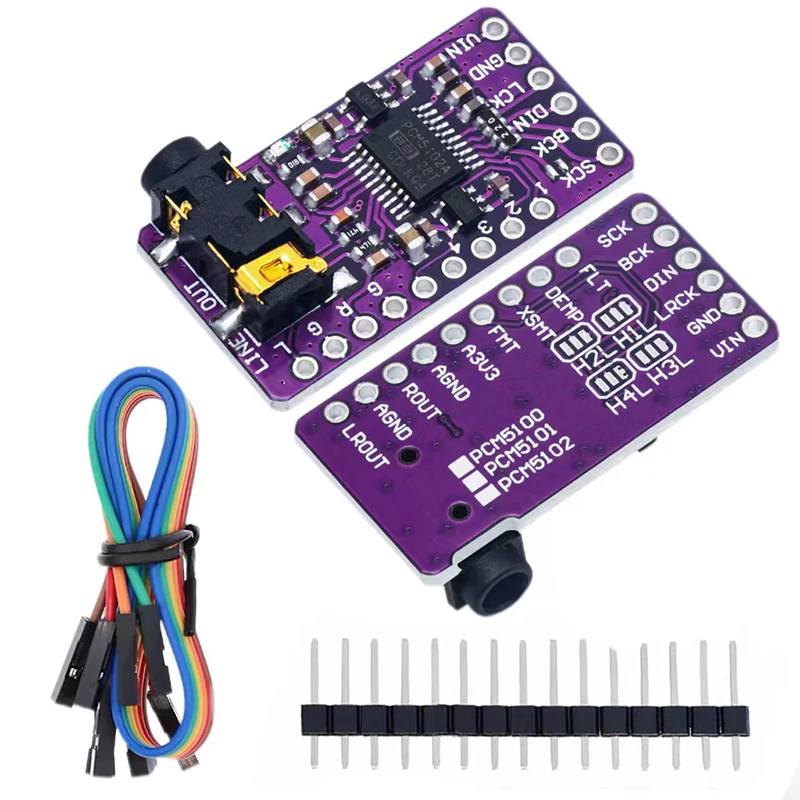 yZ[zC^[tFCX I2S PCM5102A DAC fR[_ GY-PCM5102 I2S v[[W[ Raspberry Pi p pHAT tH[}bg{[hfW^ PCM5102 I[fBI{[h