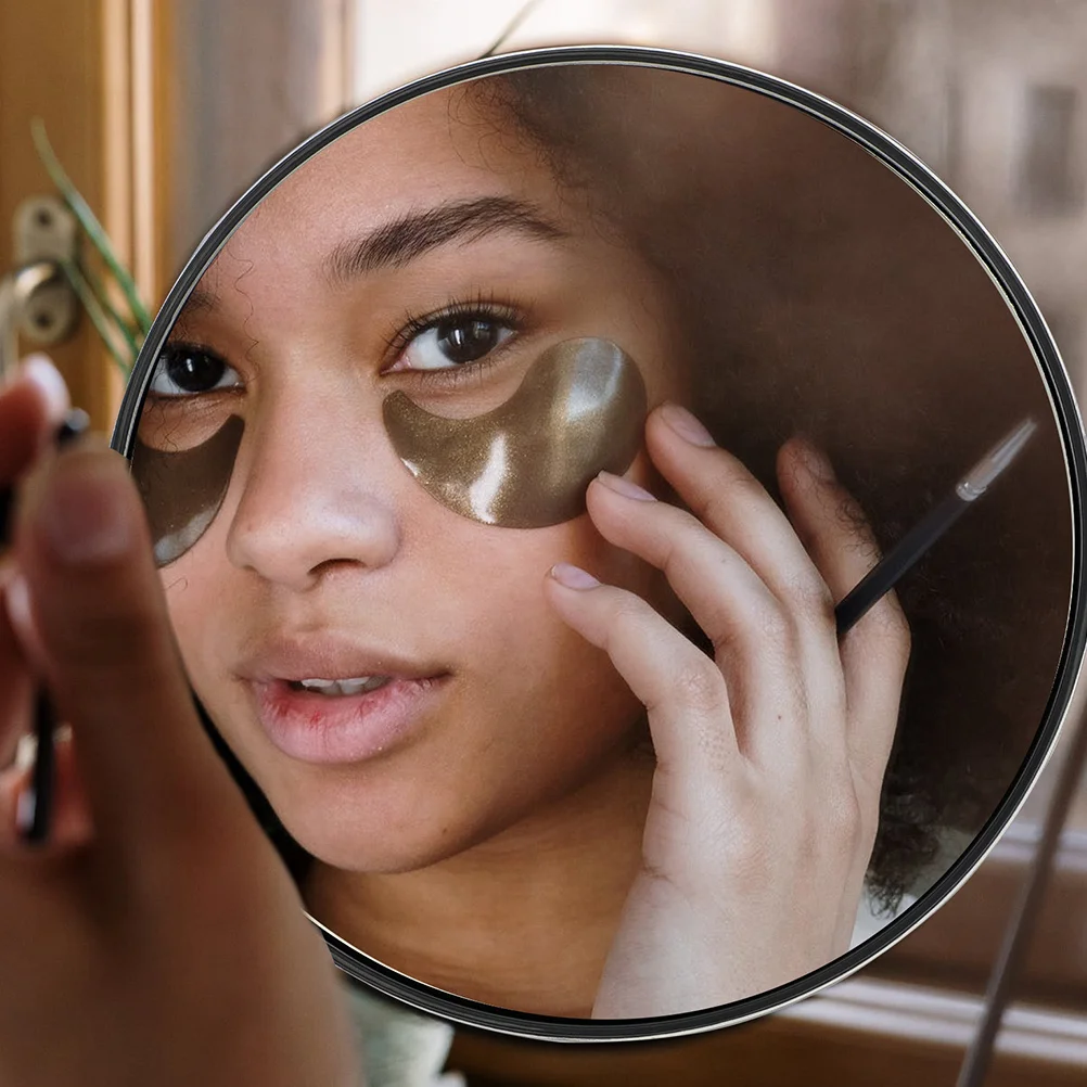 กระจกขยาย 30 เท่า สำหรับห้องน้ำ แต่งหน้า แบบติดกระจกสุญญากาศ มองเห็นชัด ขนาดกะทัดรัด ติดตั้งง่าย