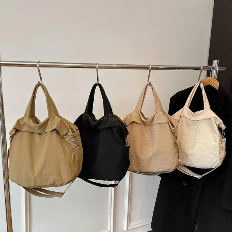 

X90D Stylish Oversized Oxfords Fabric Messengers Bag Roomy Interior Comfortable Crossbody Shoulder Bags Suitable For Everyday