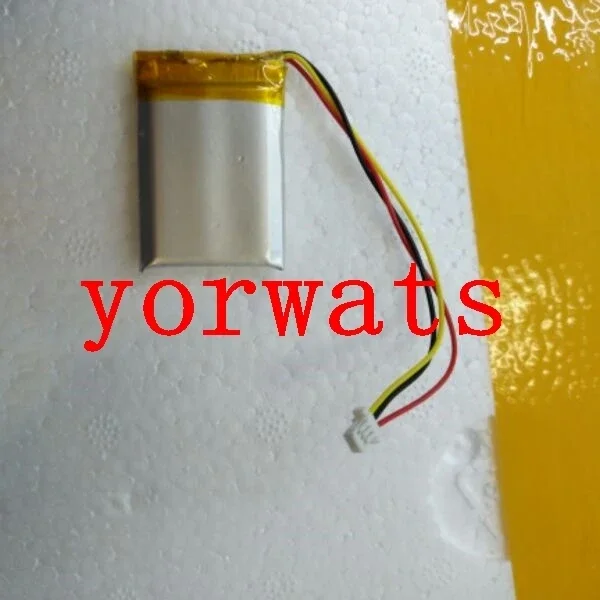 New Hot A Rechargeable Li-ion Cell  3.7V polymer lithium battery 602535 062535 500mah 3 wires with plug
