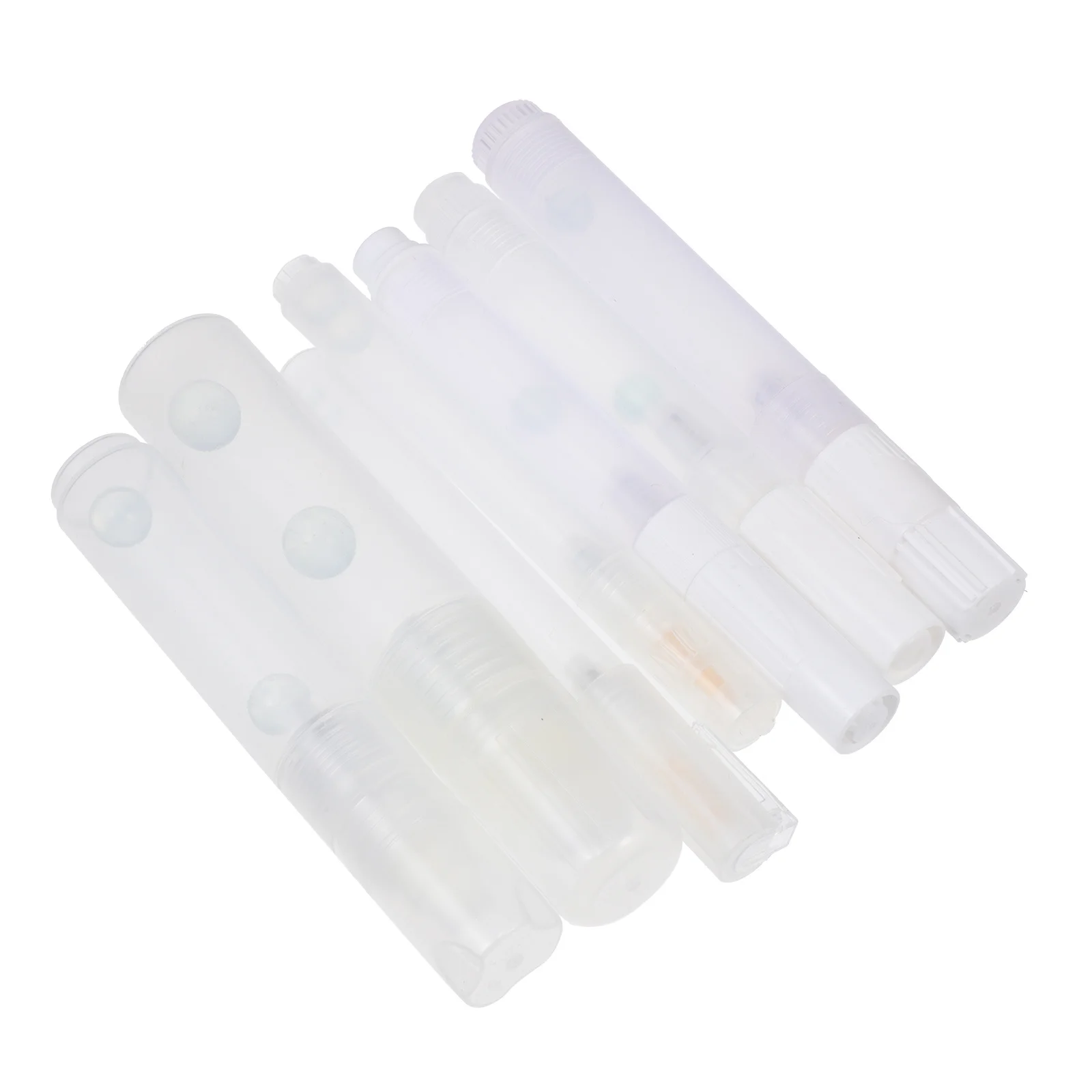 7Pcs Paint Pen Shell Plastic Durable Graffiti Cases Portable Small Lightweight Pen Covers Simple Practical Accessories