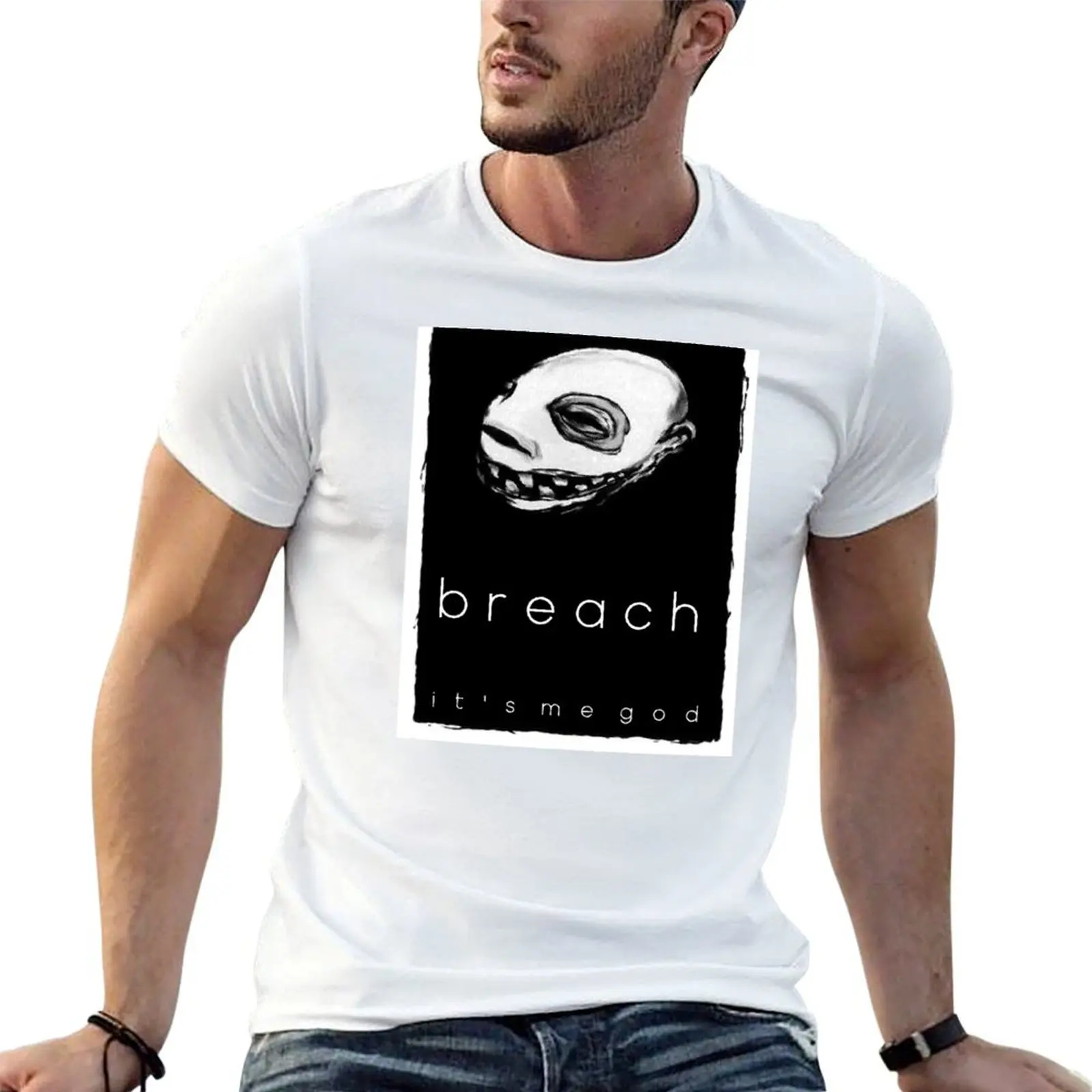 Breach - 'It's Me God' T-Shirt Lightweight Gym Training T-Shirt