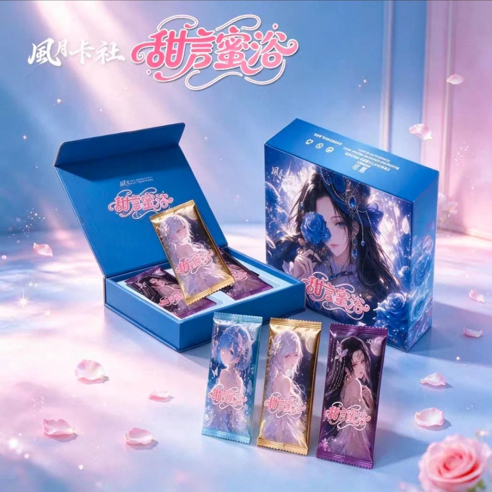 When The Peach Ripens VOL.2 Goddess Card Yumeng Collection Anime Games Girl Party Swimsuit Bikini Feast Booster Box Hobbies Gift