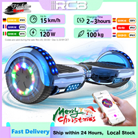 RCB Hoverboard, 6.5 Inch Two Wheel Hoverboard with Bluetooth Speaker with LED Light, Hoverboard Great Gift for Kids and Adults