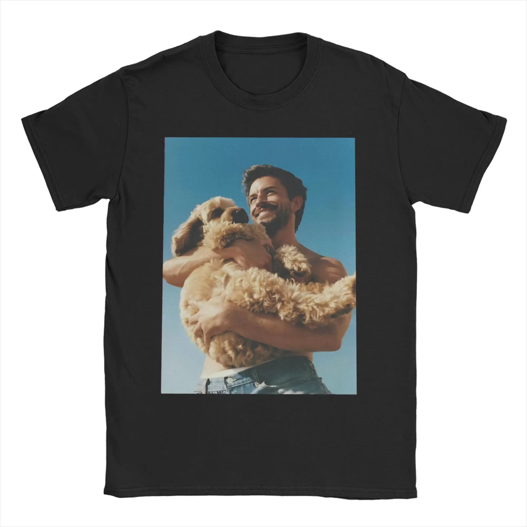 

Jonathan Bailey T Shirts Men Pure Cotton Vintage T-Shirt Crew Neck Tee Shirt Short Sleeve Clothes Plus Size