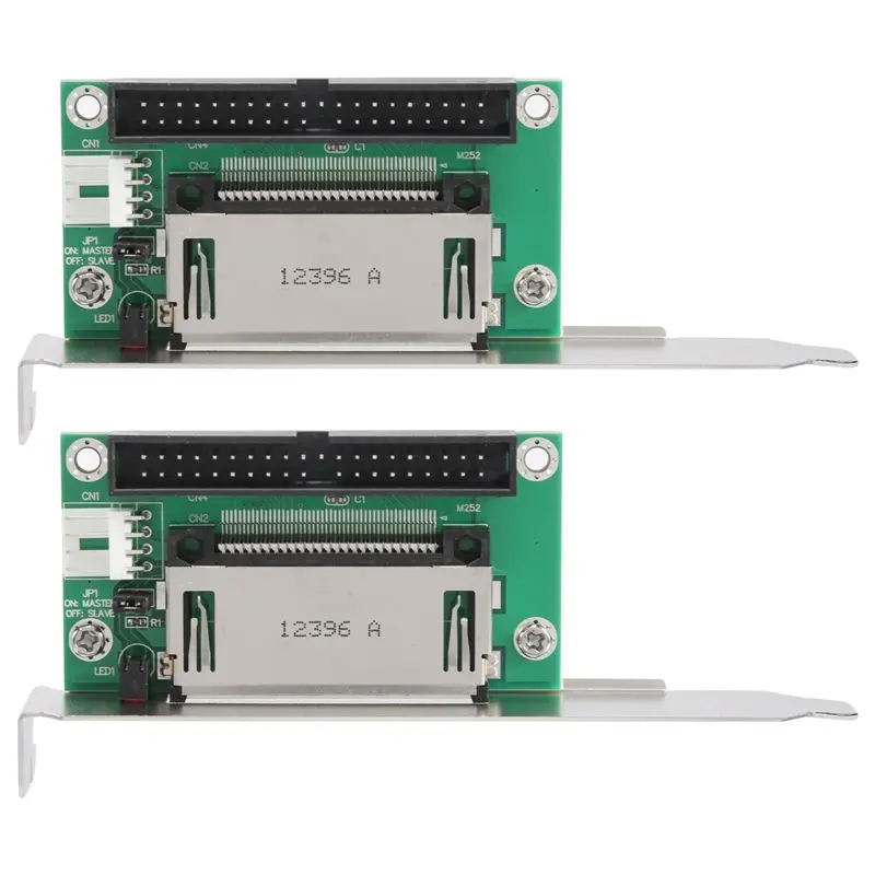 Superior-2Pcs CF To IDE Adapter Card CF To IDE CF To 40-Pin Desktop 3.5 With Bezel
