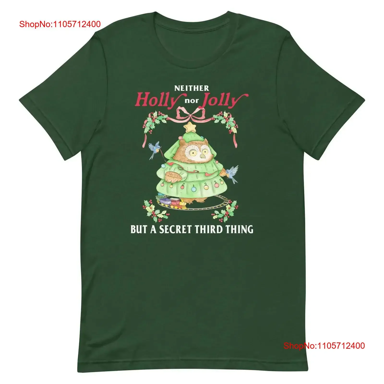 Holly Jolly T Shirt vintage Washed Versatile homme Stylish streetwear Unisex Soft Breathable graphic Comfortable Stretched