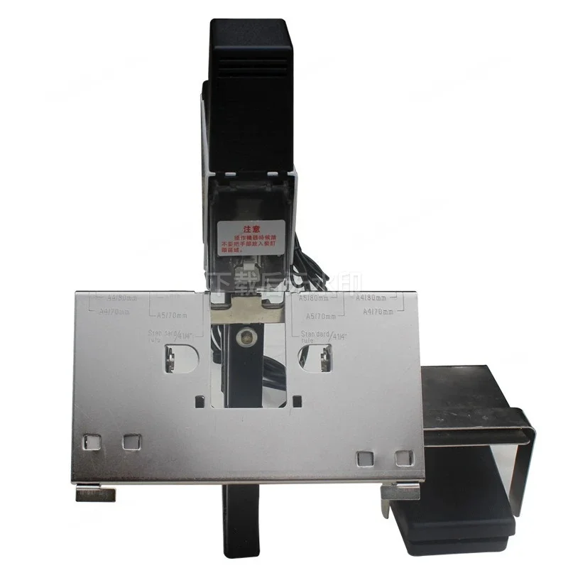 Desktop Saddle Stapling Device High Efficiency Electric Paper Folder Book Binding Office Printing Equipment