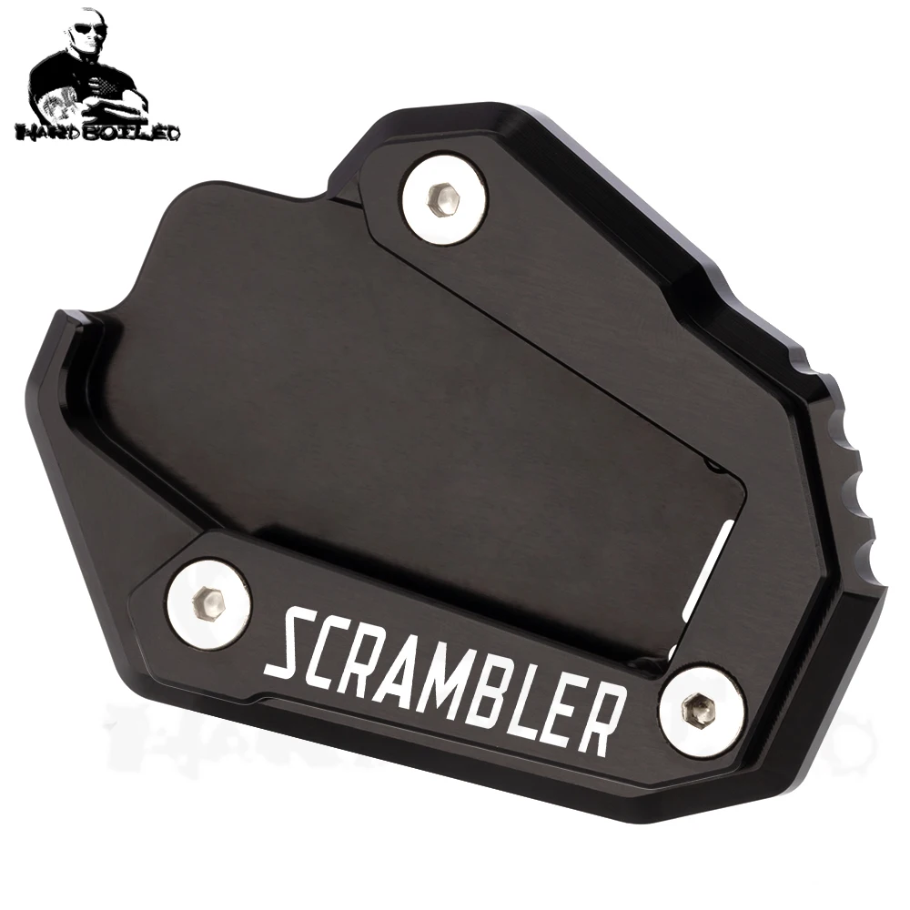 Motorcycle Kickstand Extender Foot Side Stand Extension For Ducati Scrambler Desert Sled Full Throttle Icon Dark Cafe Racer 1100