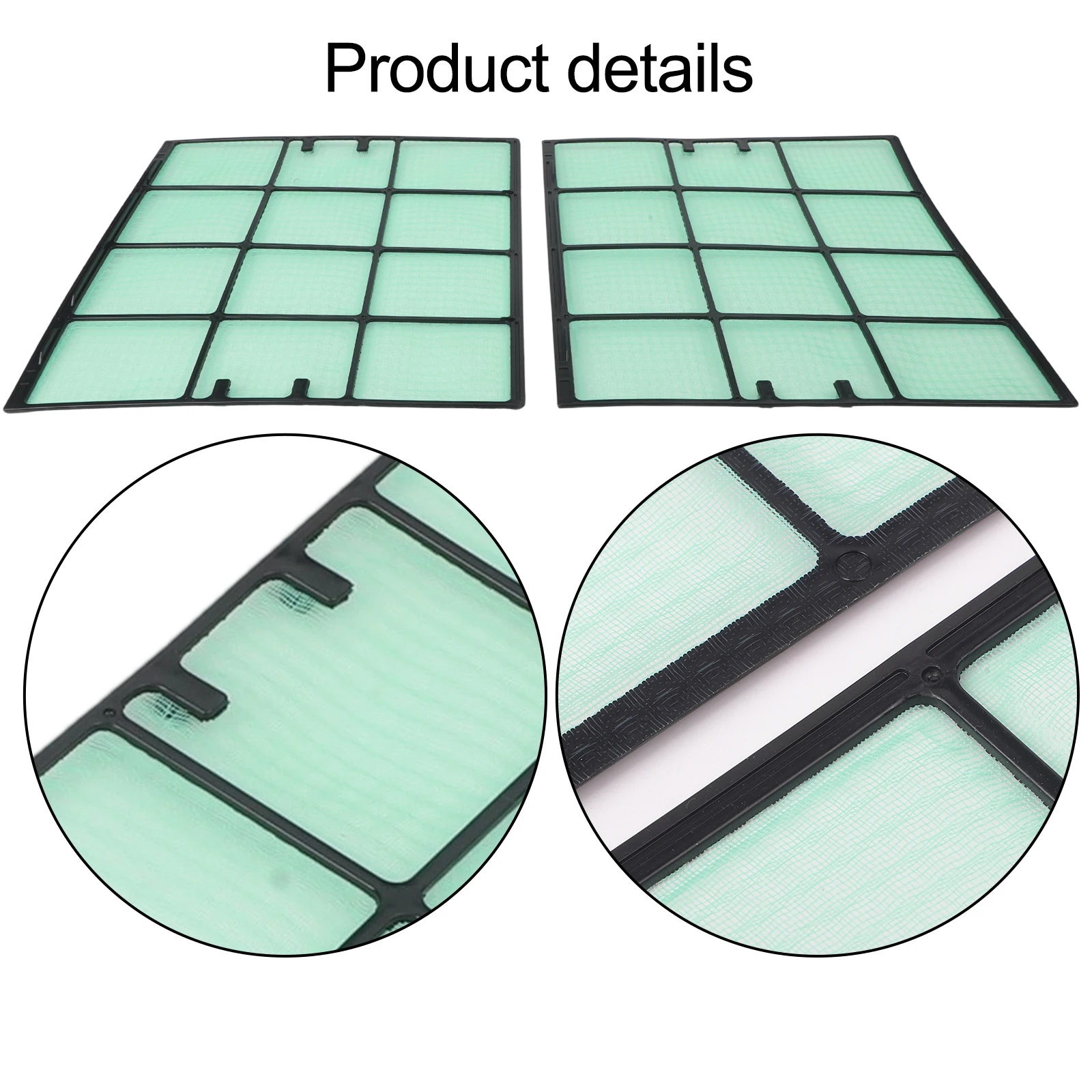 

2PCS Replacement Dust Filters for Daikin Air Conditioning FTXH35 FTXD35 25FV2C FTXS35DV2C Health and Safety Focused