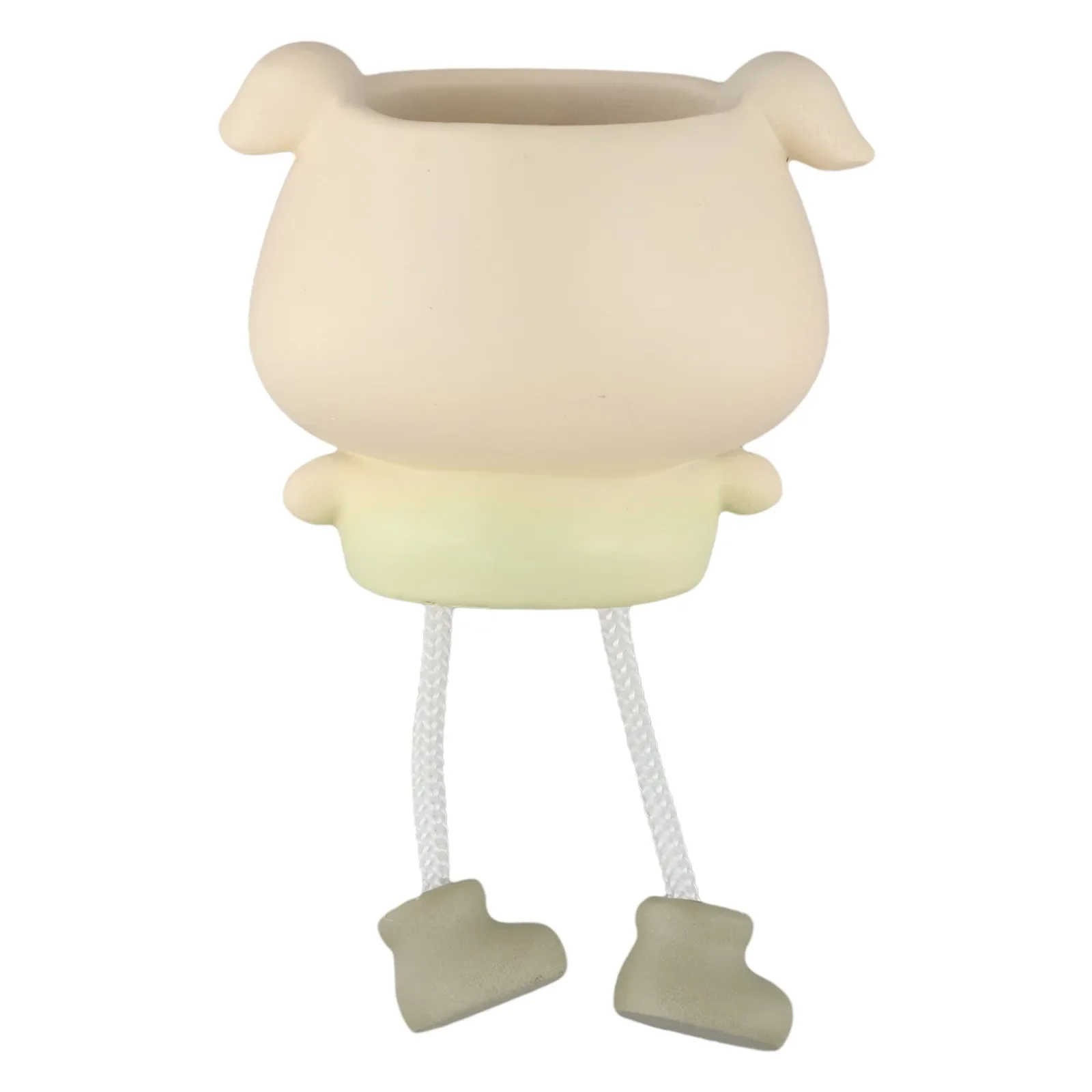 1pcs Cartoon Hanging Foot Doll Flower Pot Succulent Cute Home Decor Love Animal Pots Decorativos Desk Office Room