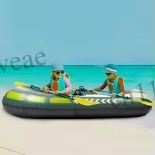 Abrasion Resistant High Side Boat Anti Scratch Stable Safe Inflatable Kayak Thickened for Outdoor Fishing,Heavy Duty Dinghy Raft