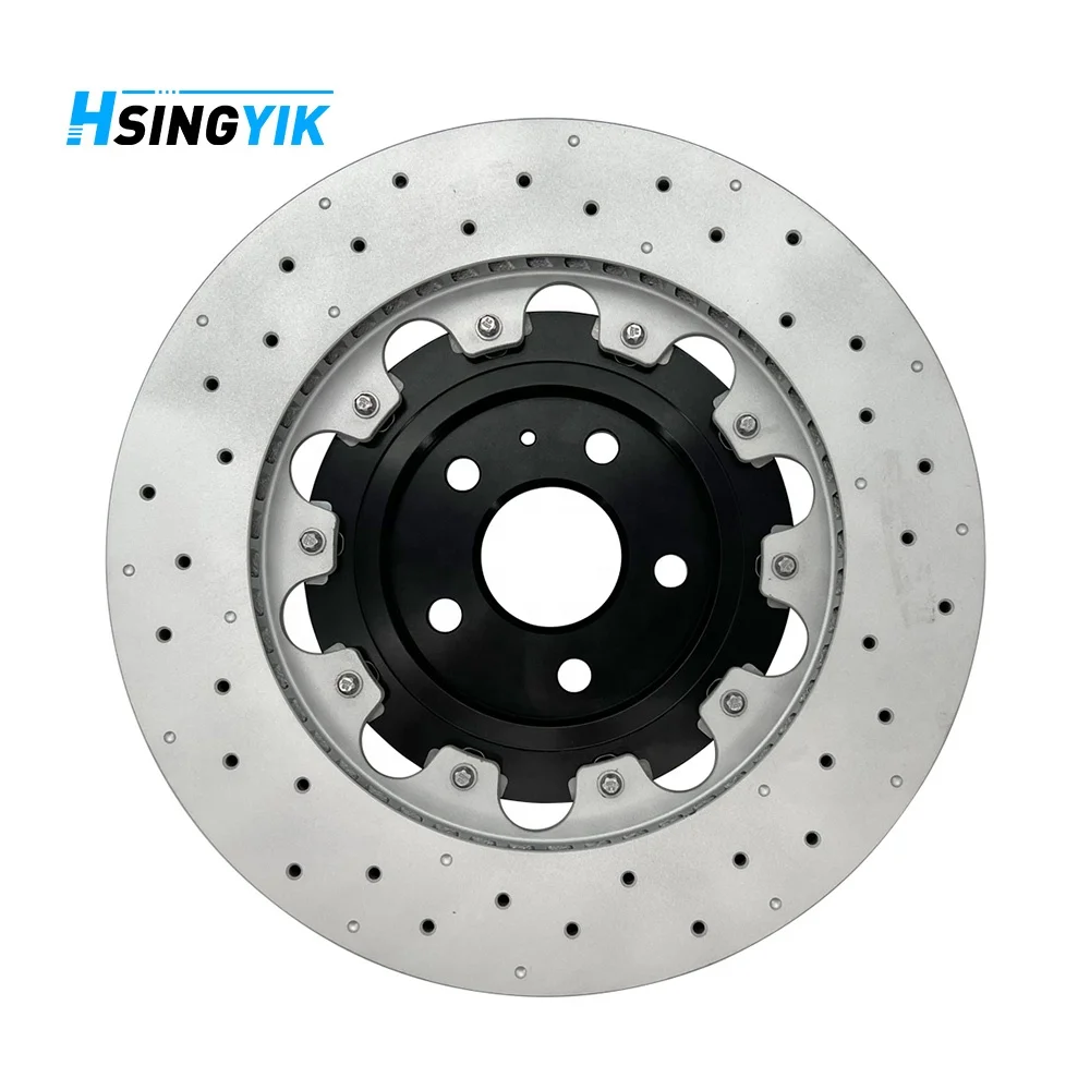 Sport Racing Car Part 370mm 34mm OE 8V0615301C Front Floating Brake Disc For Audi RS3 Quattro A3 Sportback