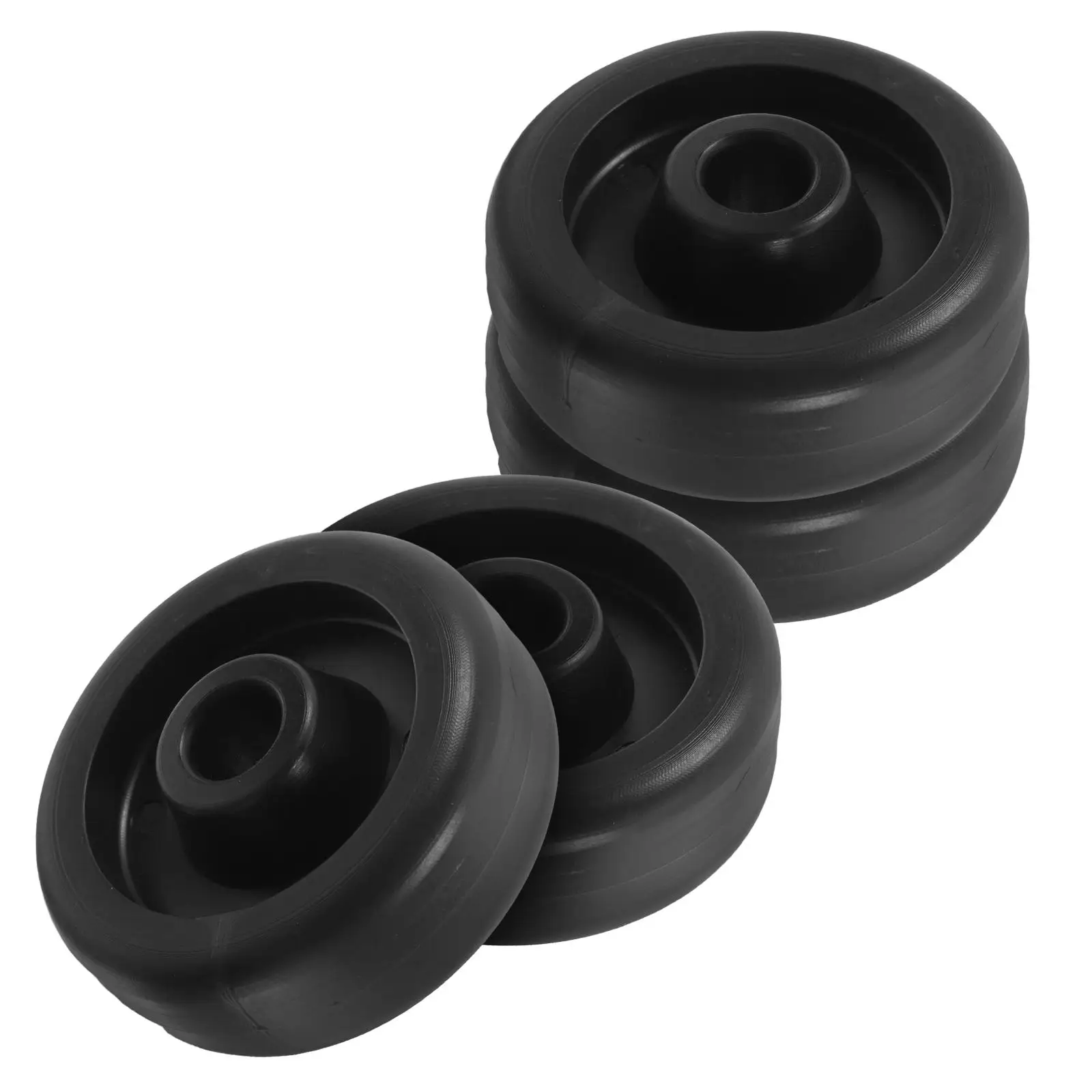 4 Pcs Fitness Equipment Mobility Roller Exercise Wheel Pa Spare Parts Gym Supply