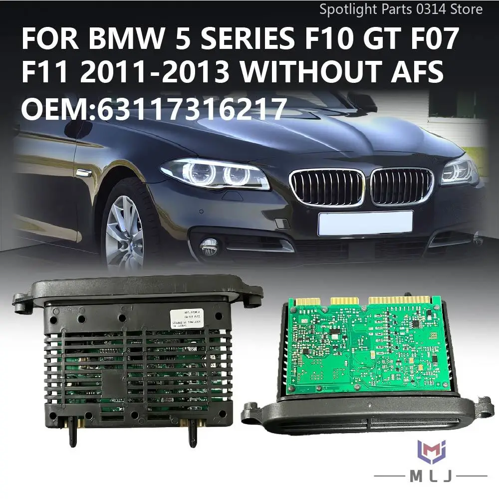 63117316217 63117304905 Für BMW 5er F07 GT F10 F11 F18 520d 2011-2013 Scheinwerfer 7316217 DRL Ballastmodul Autozubehör – Detail 1