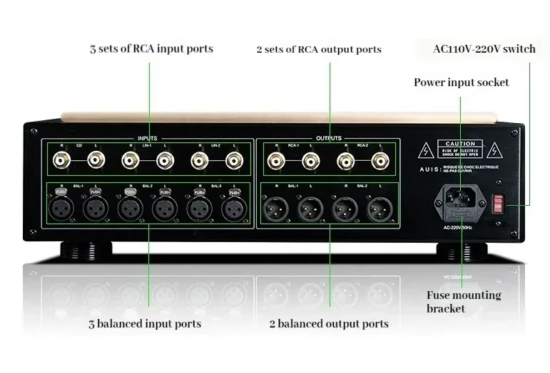 يشير الجديد إلى Accuphase C-2860 Plus المضخم المسبق المتوازن بالكامل مع جهاز التحكم عن بعد من الألومنيوم