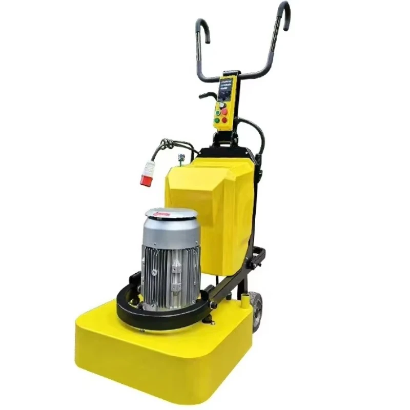 Epoxy Floor Grinder Polisher Terrazzo Machine Dust Suction Grinder Industrial Concrete Floor Grinding Paint Removal Renewal Tool