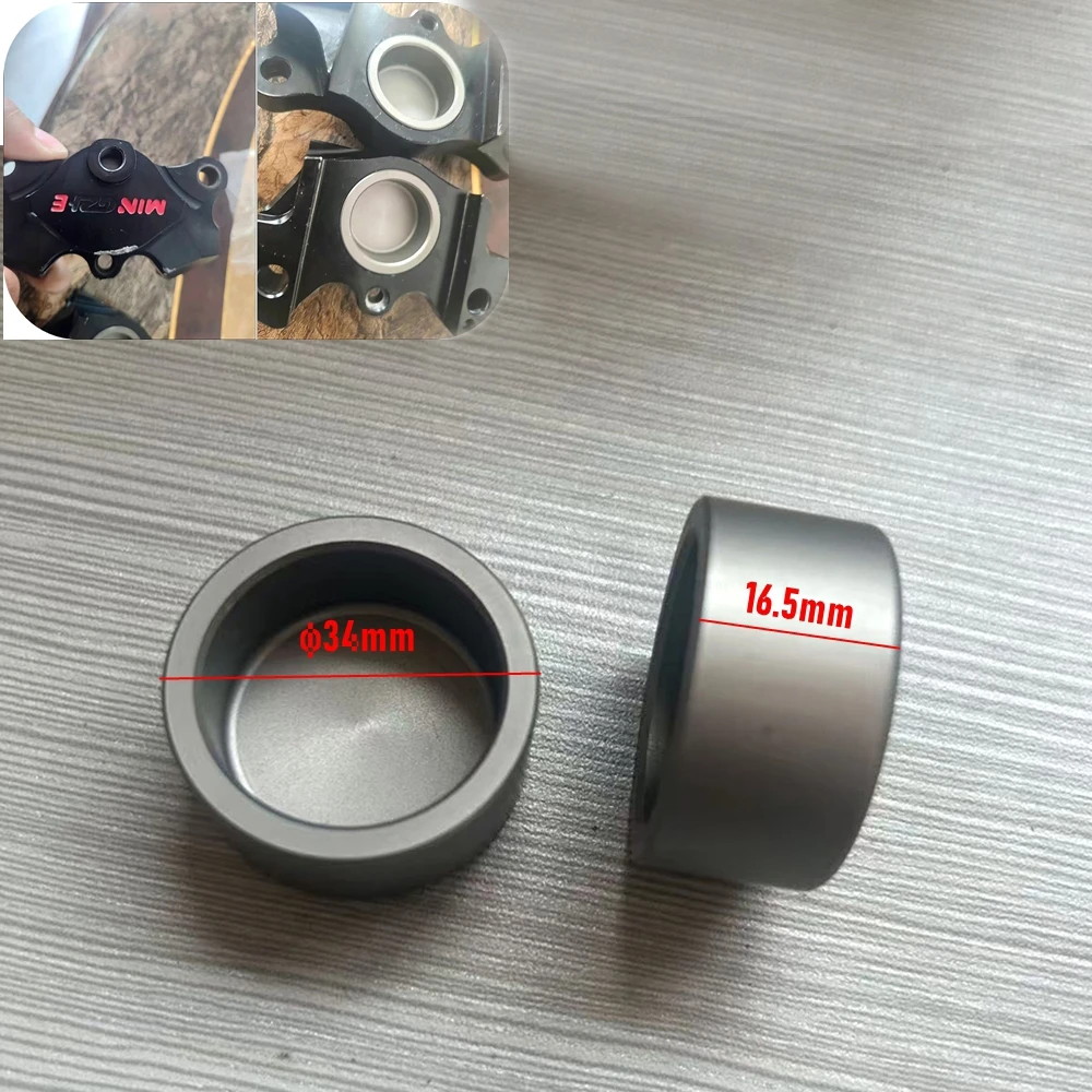 Motorcycle Brake Caliper Piston Hard Oxygen Aluminum Alloy 30MM-34MM For MINGZHE WEISHA UGR Frando 100/40/84mm Mounting Caliper