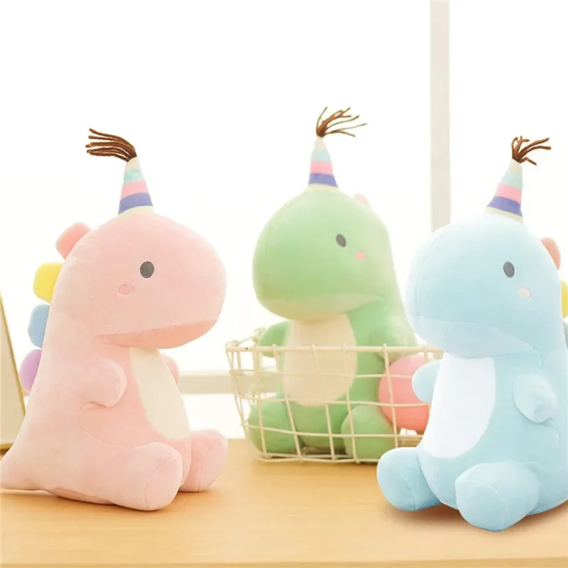 23cm Cartoon Dinosaur Plush Doll For Kids Stuffed Toys Girls Animal Cute Plush Toy For Boys Plush Toys Pillows