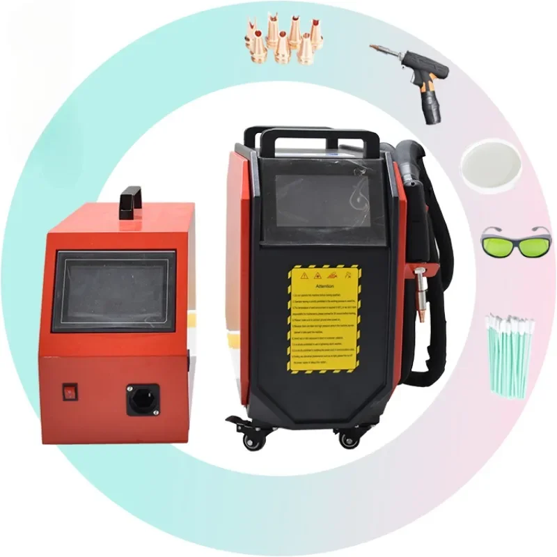 Handheld  welding machine air-cooled 1500W Fiber  Weld machine For Aluminum Copper welding