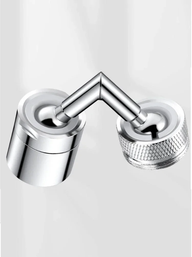 1Pc Stainless Steel Faucet Extender, Modern 360 Degree Swivel Multi-function Splash Proof Faucet Extension For Home