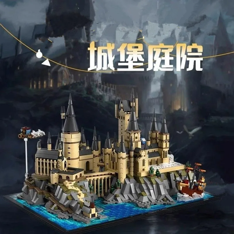 

Набор для сборки «Замок и дворец волшебной школы» 76419, средневековый креативный развивающий конструктор для детей, подарок