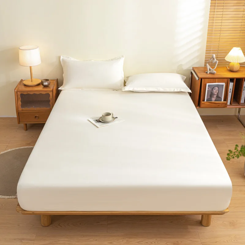 

Pure cotton bed cover waterproof and urine-proof Simmons protective cover mattress bedspread hotel machine washable