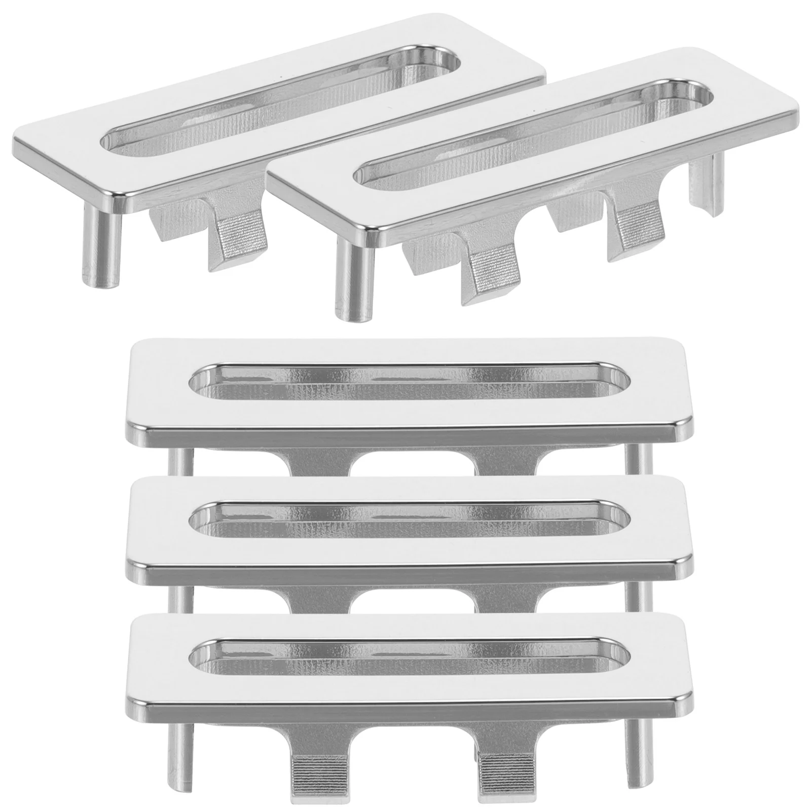 5 Pcs Tub Drain Cover Basin Overflow Sink Replacement Cap Bathroom Supplies Ceramic Hole