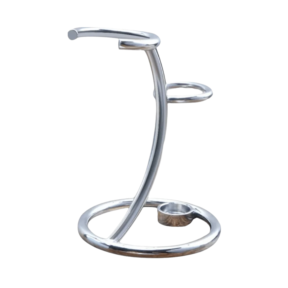 Multifunctional Metal beard grooming Stand Holder Mustache beard grooming Base Art Shaving Brush Stand Grooming Accessory
