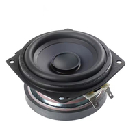 BEIYUAN  4ohm 35W For SONOS 3.5inch 97mm Mid-Bass range Speakers Magnesium Aluminum Basin Huge Magnet Woofer High End 1PCS