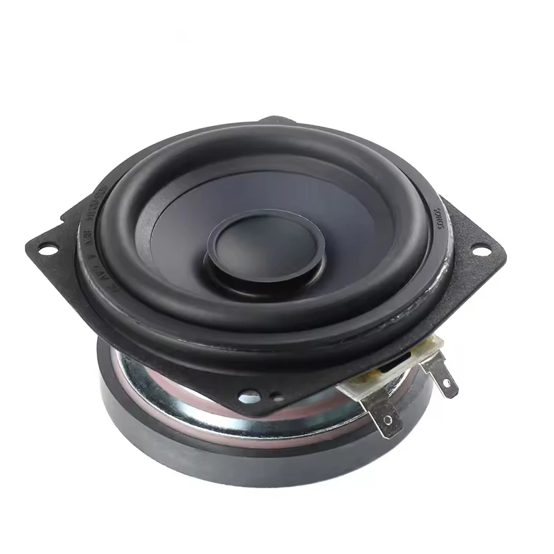 BEIYUAN 1Pcs 3.5 Inch Mid Range Bass Speaker 4 Ohm 35W Woofer Loudspeaker Aluminum Basin DIY Sound Amplifier Speaker for SONOS