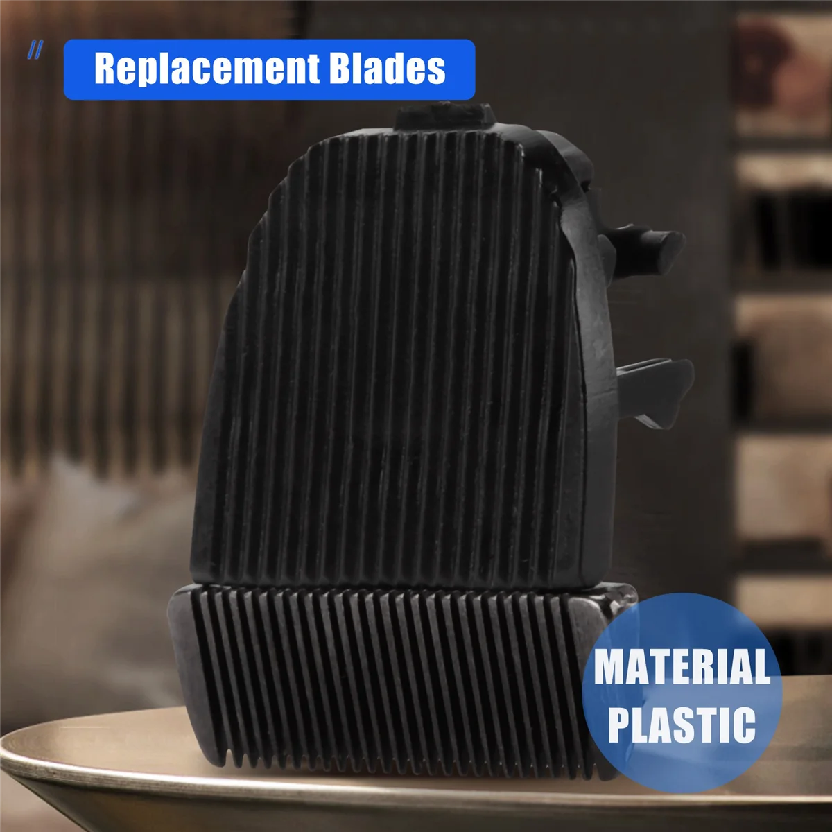 Black Ceramic Titanium Knife Pet Dog Hair Trimmer Blade Clipper for P2 P3 P6 P9 S1 ZP-295 ZP-293 4