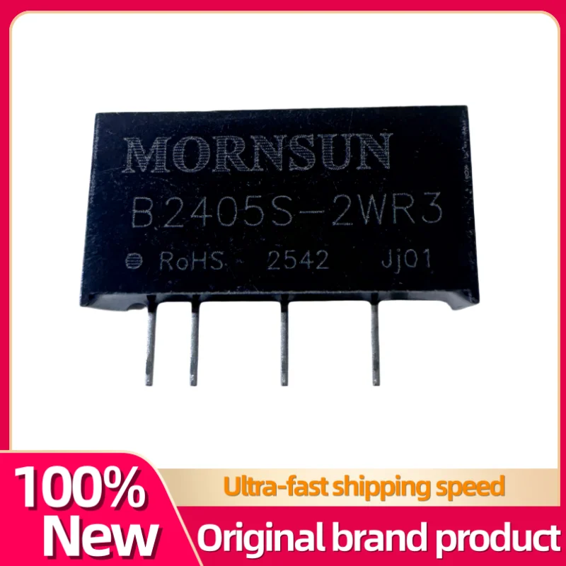 10PCS 100% New Original B2405S-2WR3 B2405S-2WR2 B2405S-2W B2405S B2405 SIP-4 24V TO 5V 2W DC-DC isolapted power module