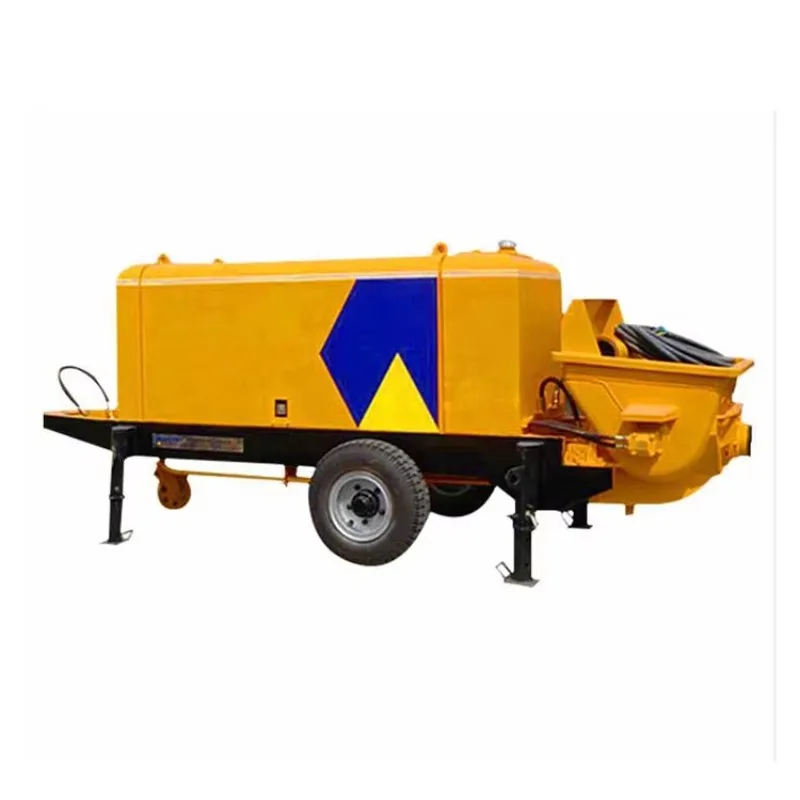 Customized Concrete Pump Mini Stable and Smooth Output Concrete Pumping System with Dependable Diesel Engine