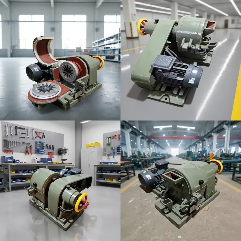 Premium Quality Disc Mill Pulverizer High Grinding Rate System Laboratory Testing Equipment Mini Disc Crusher