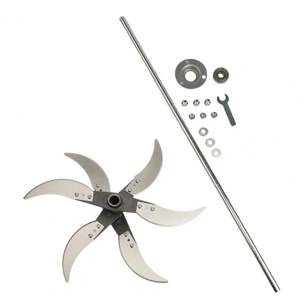 22,5-23,5cm Haushalts- und Landwirtschafts-Grashäcksler-Klinge mit Verstellbarem Durchmesser für Viehfutter und Gemüse Scharfe Edelstahlklinge – Detail 21
