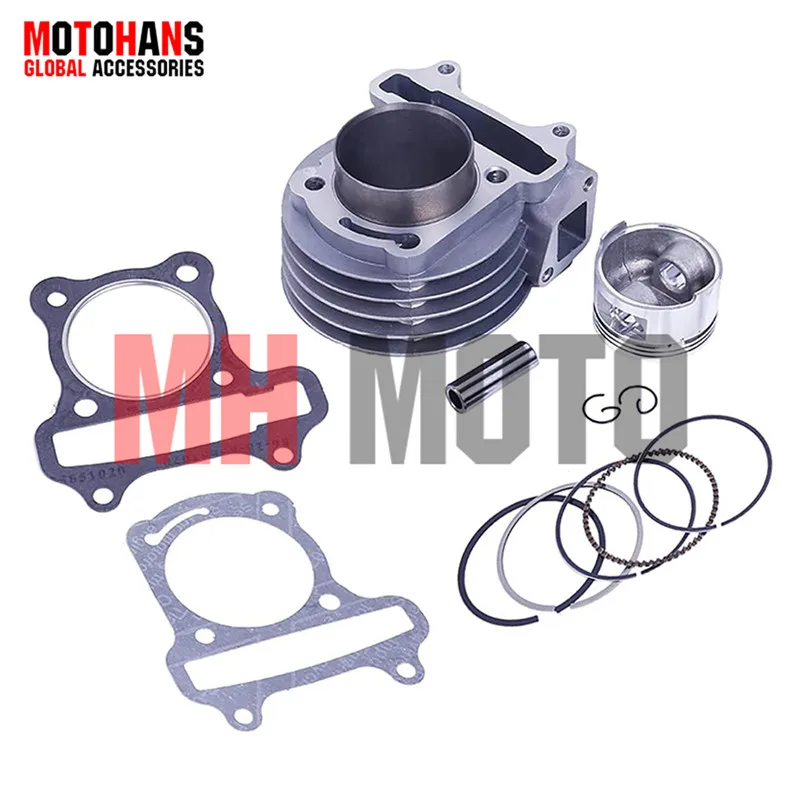 

GY6 50CC 60CC 80CC 100CC 120CC CYLINDER KIT 13MM PIN FOR 139QMB MOPED SCOOTERS ATV QUAD ZNEN BAOTIAN ROMET ZIPP
