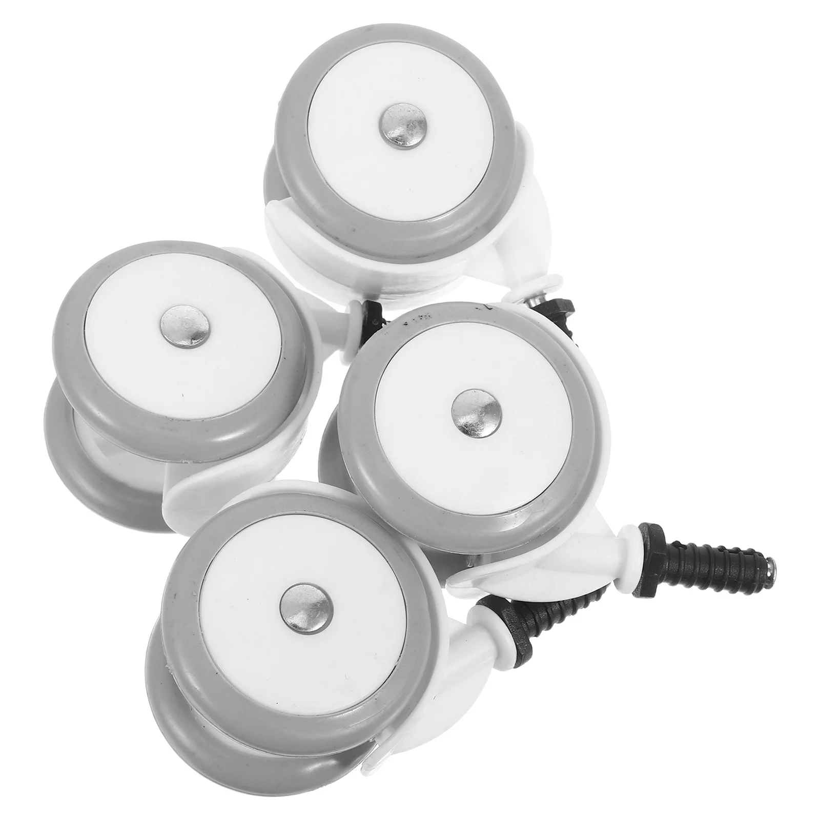 

4Pcs Universal Baby Stroller Wheels Replacement Silent Swivel Caster Wheels Front Back Walker Wheel Parts Universal Walker Wheel