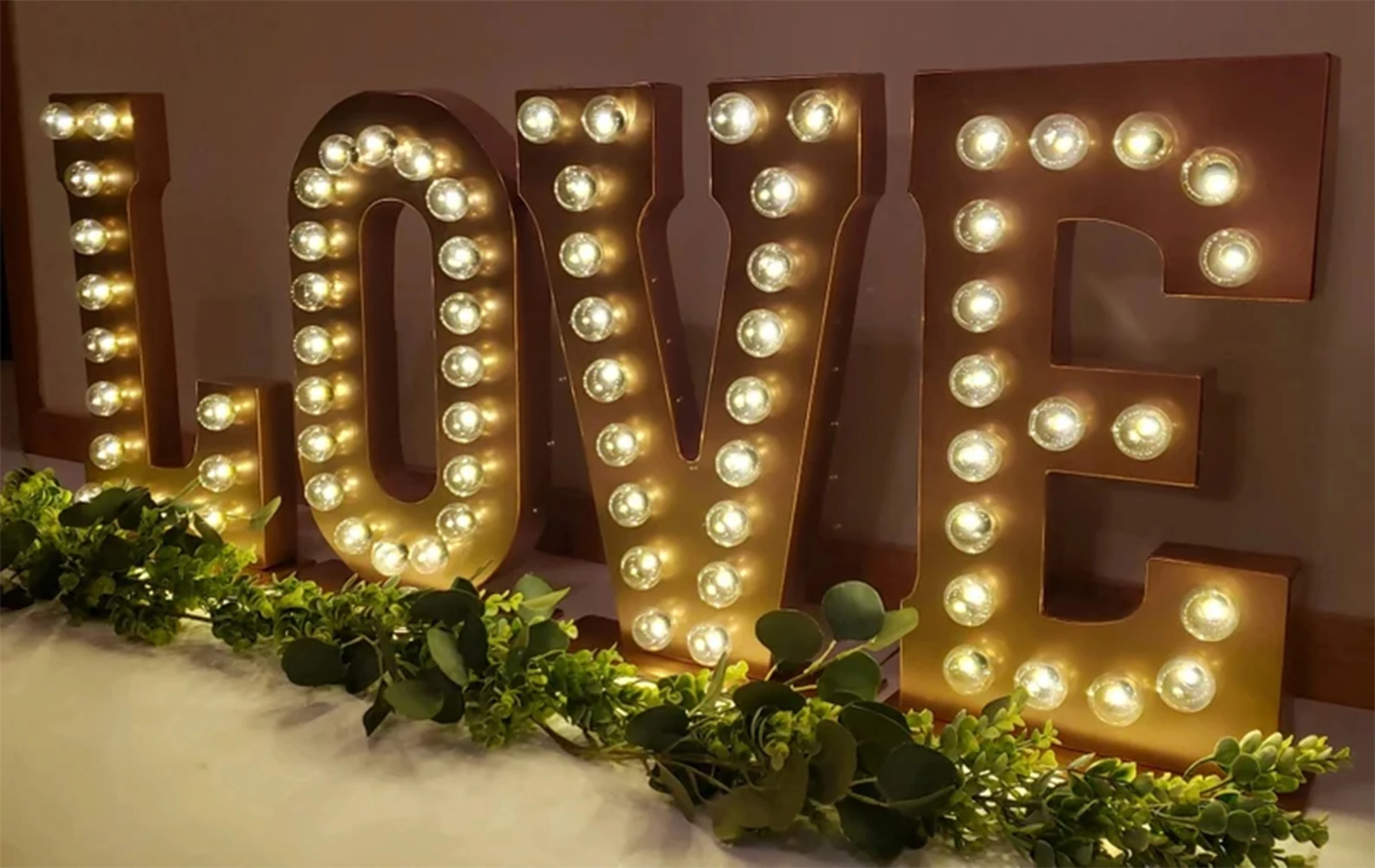 Large Letters for Events,Marquee Letters,3D Letters,Wedding and Event Decor,Large Letters,Light up Letters,Free Ship