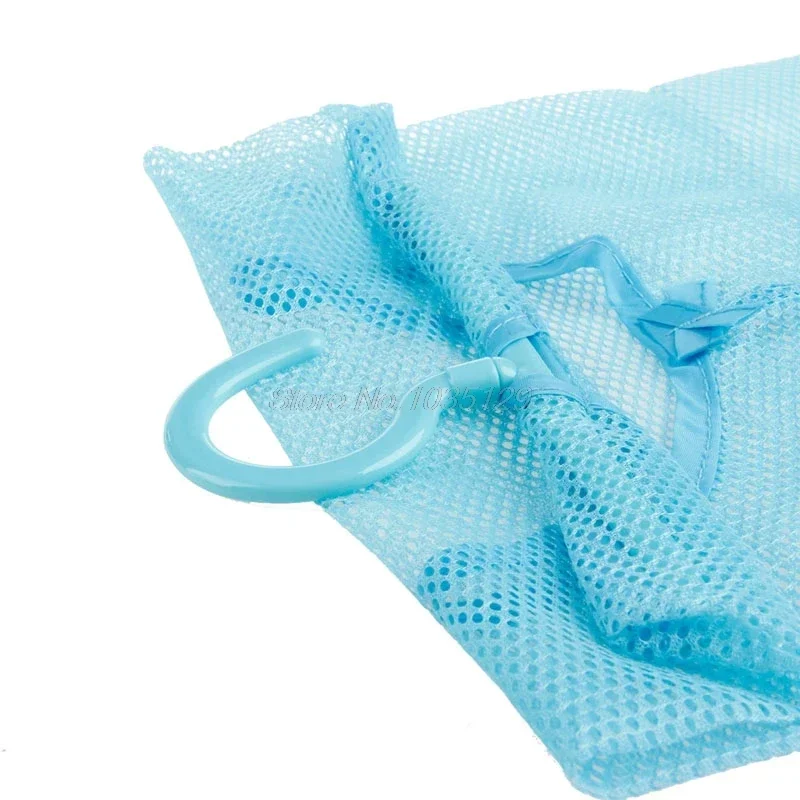 Kitchen Bathroom Hanging Storage Clothespin Mesh Bag Hanging Hook Organizer Whosale&DropShip Storage Baskets Organizer 라탄백