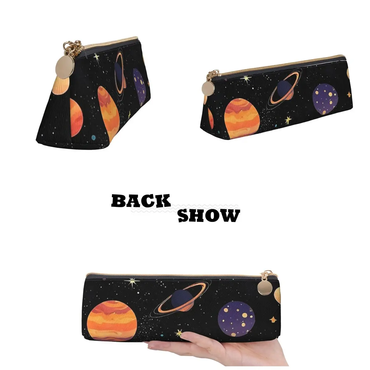 النظام الشمسي كواكب الفضاء الكون مقلمة قلم رصاص الحقيبة تخزين لوازم مكتبية صندوق القلم حقيبة أقلام رصاص لهدايا صبي فتاة